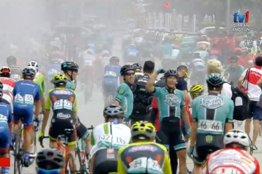 Tour de Langkawi (2.HC) - 3ème étape - Victoire de McCabe (complet)