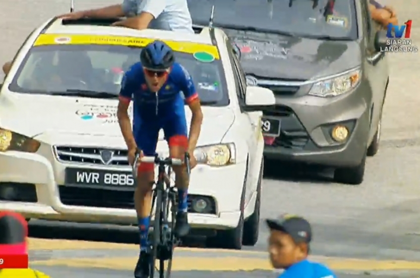 Tour de Langkawi (2.HC) - 4ème étape - Victoire de Dyball (complet)