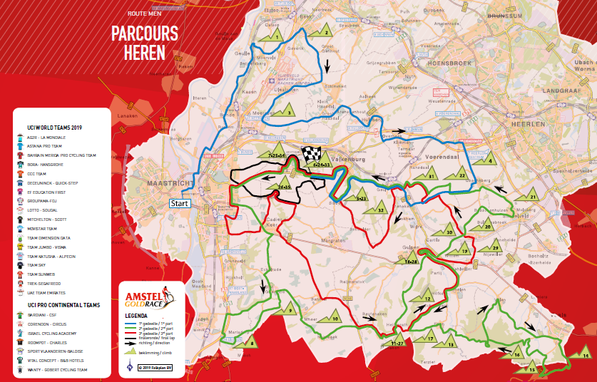 Amstel Gold Race : la présentation détaillée