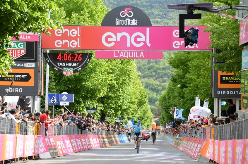 Tour d'Italie (2.UWT) - 7ème étape - Victoire de Pello Bilbao (résultats complets)