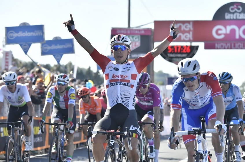 Tour d'Italie (2.UWT) - 11ème étape - Victoire de Caleb Ewan (résultats complets)