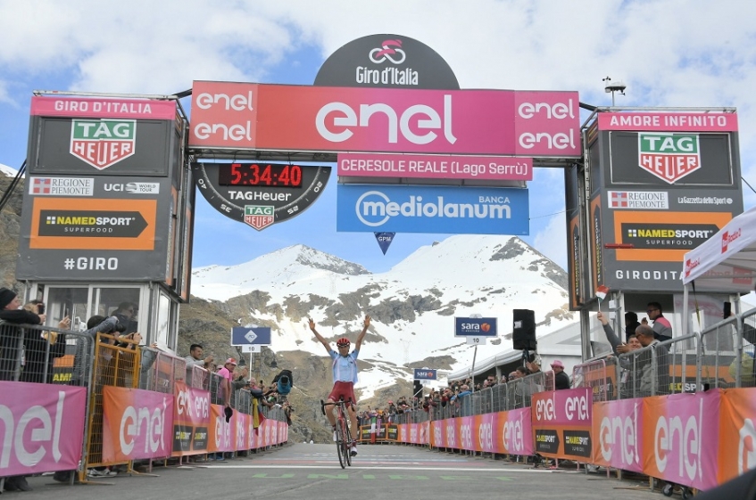 Tour d'Italie (2.UWT) - 13ème étape - Victoire de Zakarin (résultats complets)