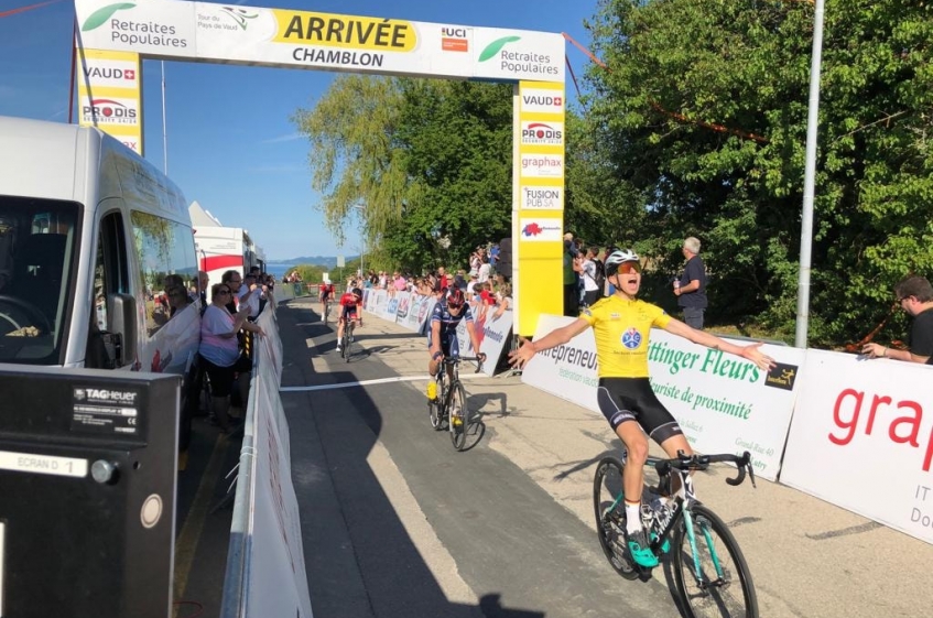 Tour du Pays de Vaud (2.Ncup) - 1ère étape - Victoire de Marco Brenner (complet)