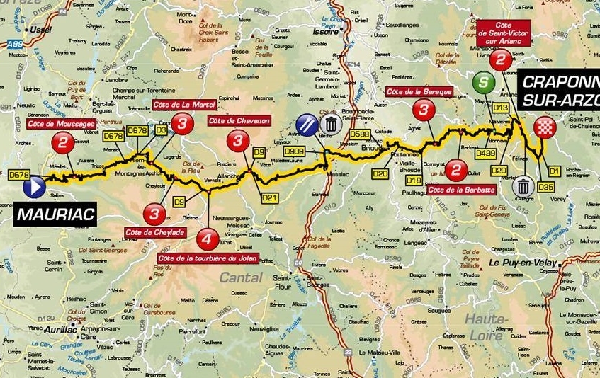 Critérium du Dauphiné : présentation de la 2ème étape