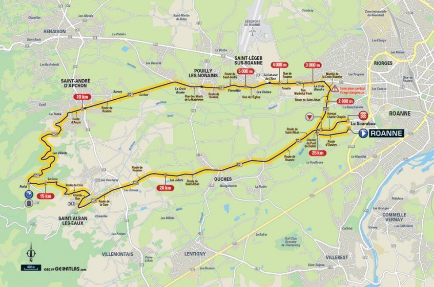 Critérium du Dauphiné : présentation de la 4ème étape