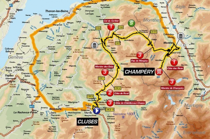 Critérium du Dauphiné : présentation de la 8ème étape