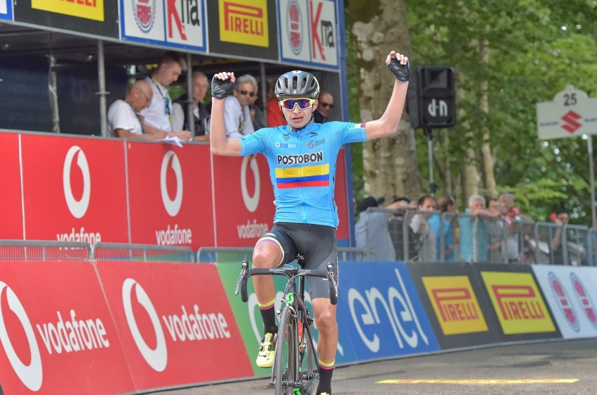 Giro d'Italia U23 (2.2U) - 5ème étape - Nouveau numéro de Camilo Ardila