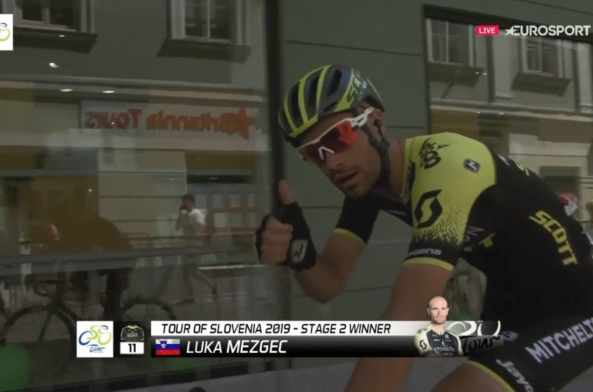 Tour de Slovénie (2.1) - 2ème étape - Victoire de Luka Mezgec (complet)