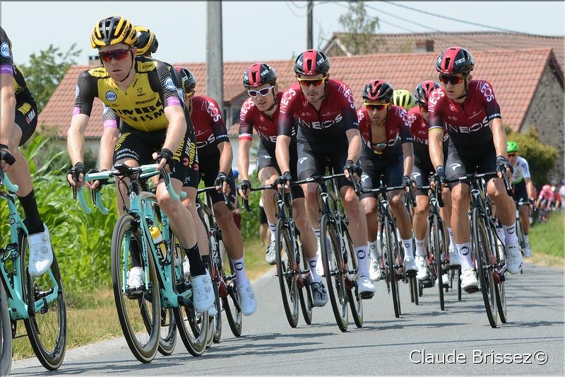 Tour de France : Luke Rowe et Tony Martin disqualifiés