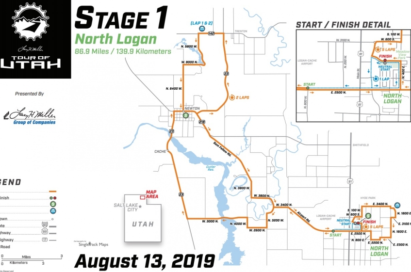 Tour of Utah : présentation de la 1ère étape