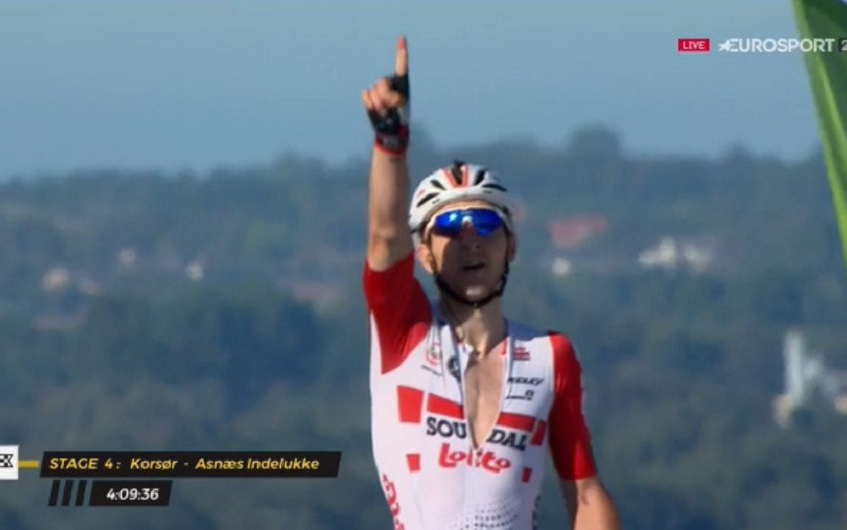 Tour du Danemark (2.HC) - 4ème étape - Victoire de Jasper De Buyst