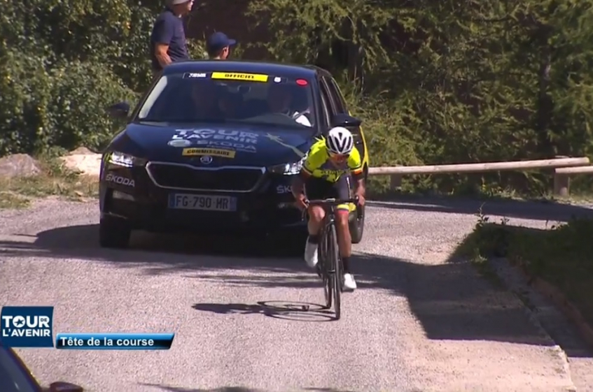 Tour de l'Avenir (2.Ncup) - 10ème étape - Victoire d'Alexander Cepeda (complet)