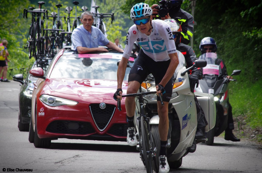 Chris Froome de retour à l'entraînement