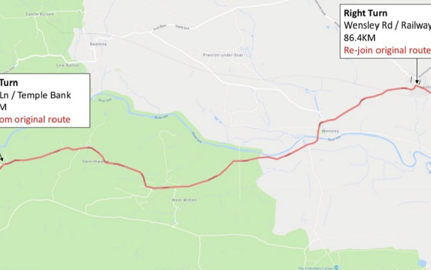 Le parcours des championnats du monde raccourci