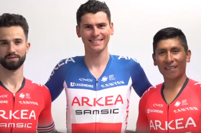 Team Arkea - Samsic présente son maillot 2020