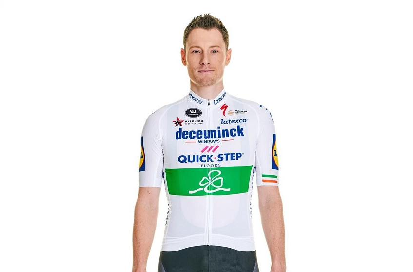 Equipement : Sam Bennett dévoile son maillot de champion d'Irlande
