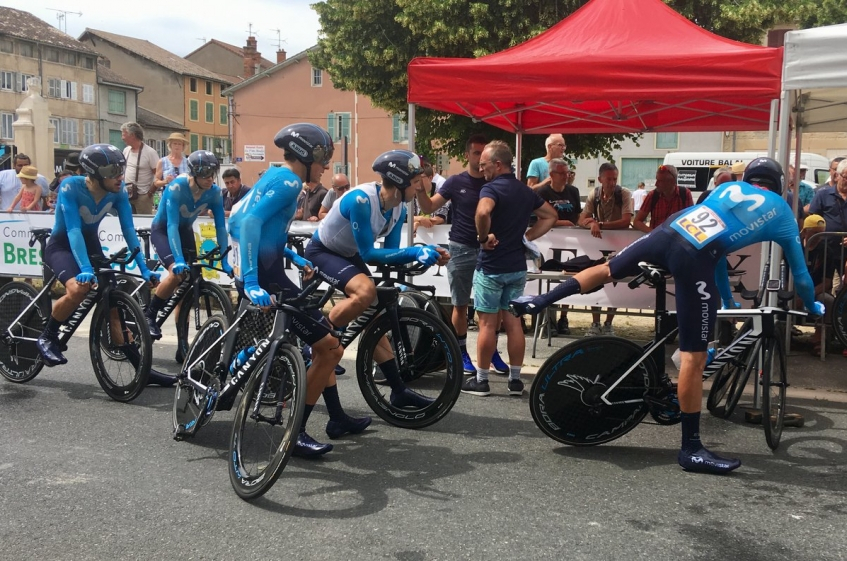 Equipement : les recrues Movistar sous leur nouveau maillot