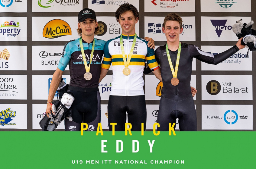 Championnat d'Australie CLM (MJ) - Patrick Eddy s'impose (complet)