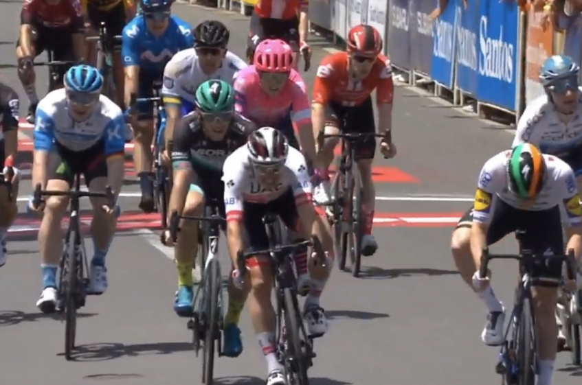 Santos Tour Down Under : le final de la 1ère étape en vidéo