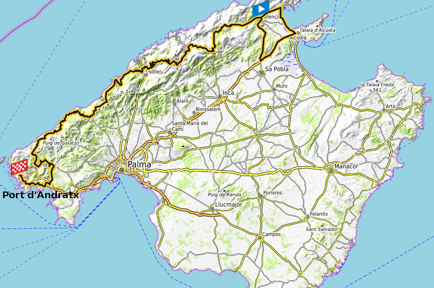 Trofeo Pollença - Port d'Andratx : la présentation détaillée