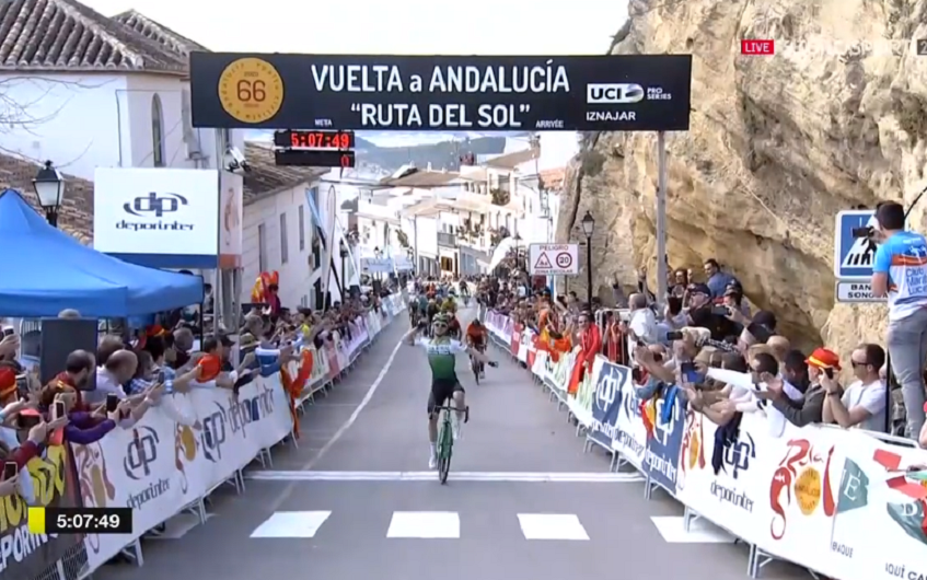 Tour d'Andalousie (2.Pro) - 2ème étape - Victoire de Serrano (complet)