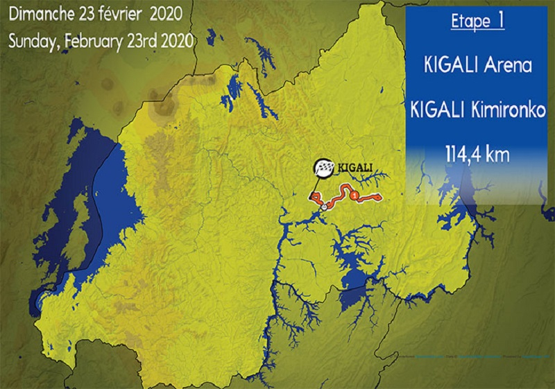 Tour du Rwanda : présentation de la 1ère étape