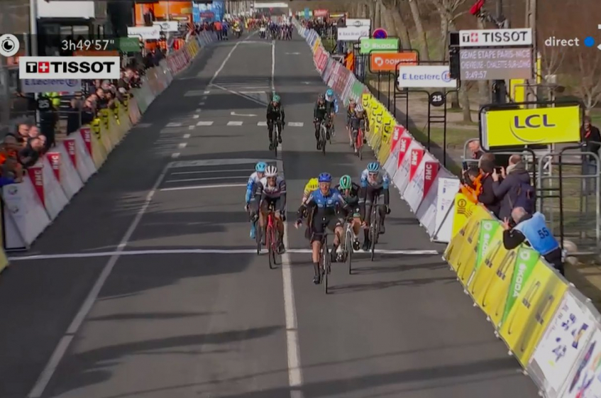 Paris-Nice : le final de la 2ème étape en vidéo