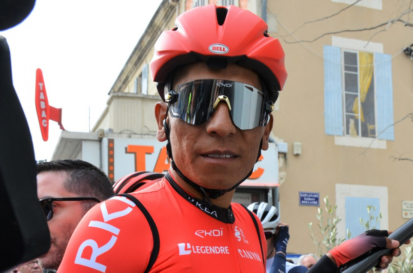 Paris-Nice : de simples écorchures pour Nairo Quintana
