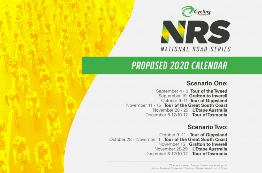Cycling Australia dévoile son calendrier 2020