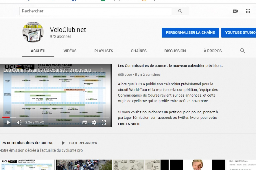 Pour soutenir VCN, abonnez-vous à notre chaîne Youtube