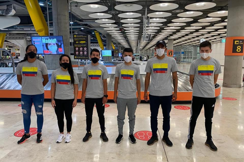 Les colombiens sont bien arrivés en Europe !