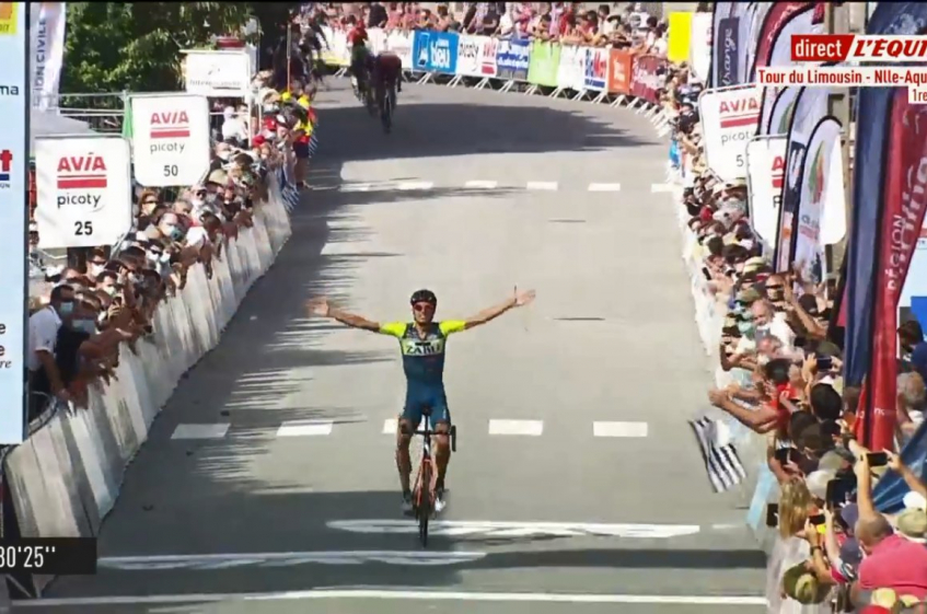 Tour du Limousin (2.1) - 1ère étape - Victoire de Luca Wackermann
