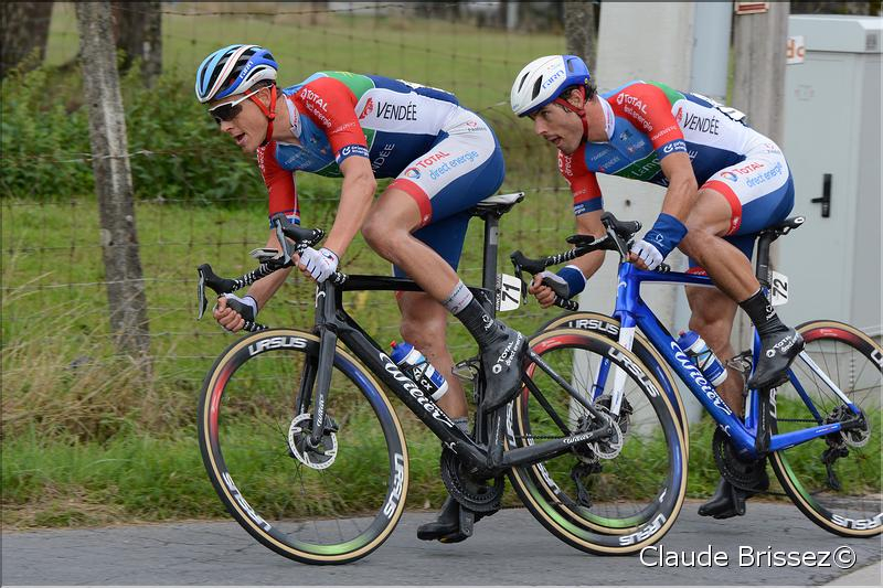 Tour d Espagne Total Direct Energie avec Terpstra et Manzin