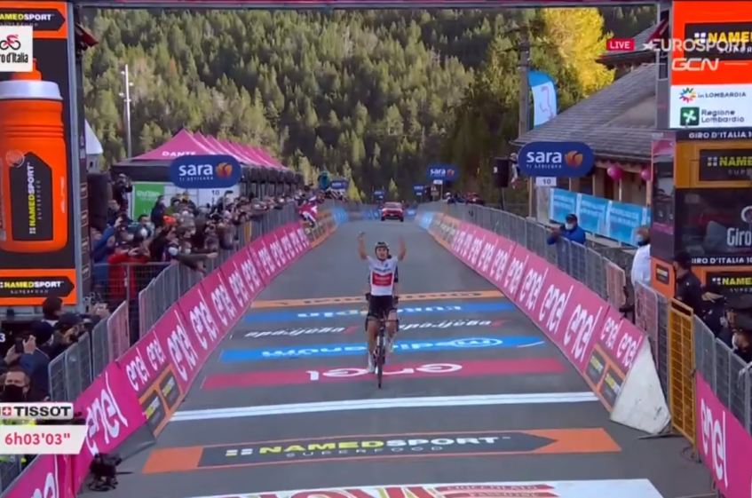 Tour d'Italie (2.UWT) - 18ème étape - Victoire de Jai Hindley (résultats complets)