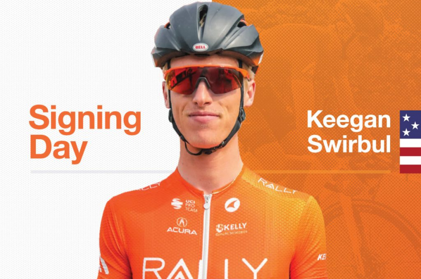 Mercato : Keegan Swirbul s'engage avec Rally Cycling