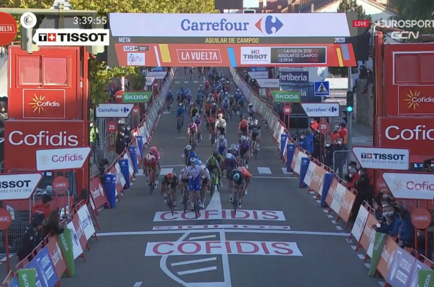 Tour d'Espagne : Sam Bennett déclassé après un geste irrégulier