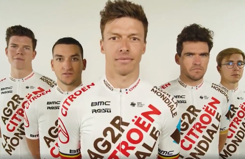 Ag2r - Citroen dévoile son maillot pour la saison 2021