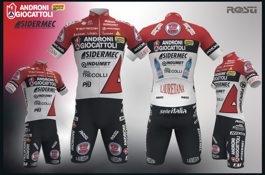 Androni présente son maillot pour la saison 2021