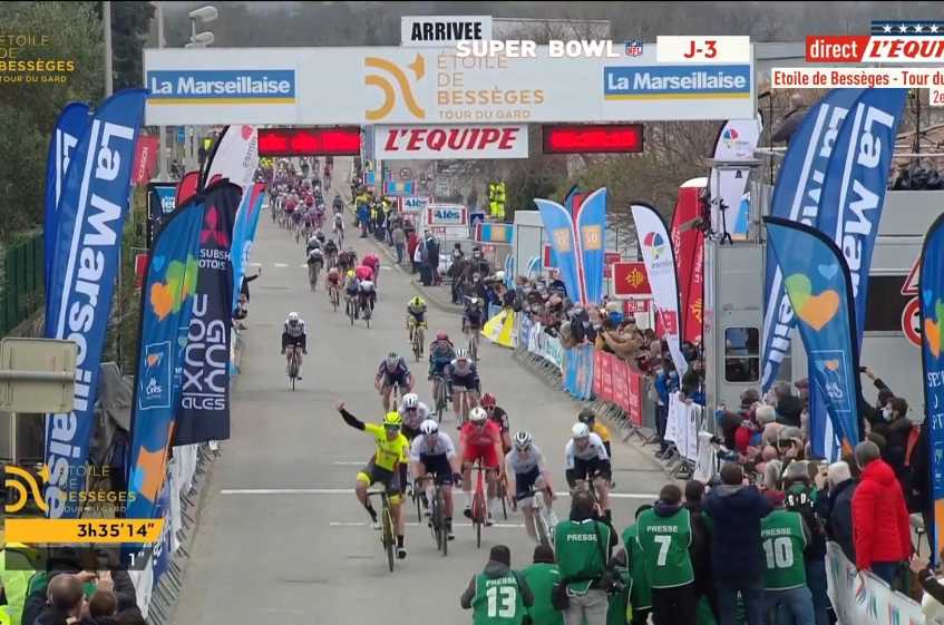 Etoile de Bessèges (2.1) - 2ème étape - Victoire de Timothy Dupont
