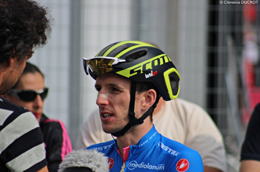 Simon Yates au départ du Tour d'Italie 2021