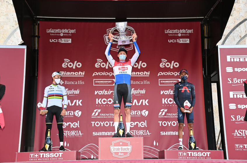 Strade Bianche : Mathieu Van der Poel "Une course que je voulais vraiment gagner"