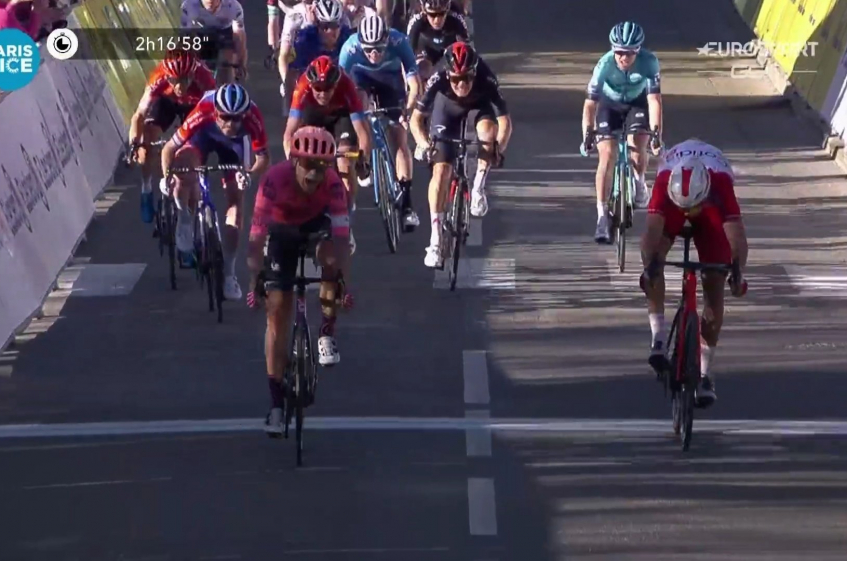 Paris-Nice (2.UWT) - 8ème étape - Victoire de Cort Nielsen