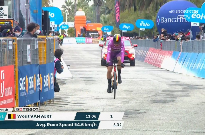 Tirreno-Adriatico (2.UWT) - 7ème étape - Le chrono pour Van Aert