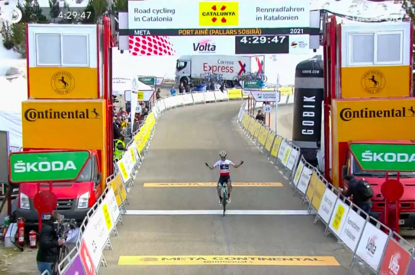 Tour de Catalogne (2.UWT) - 4ème étape - Victoire d'Esteban Chaves