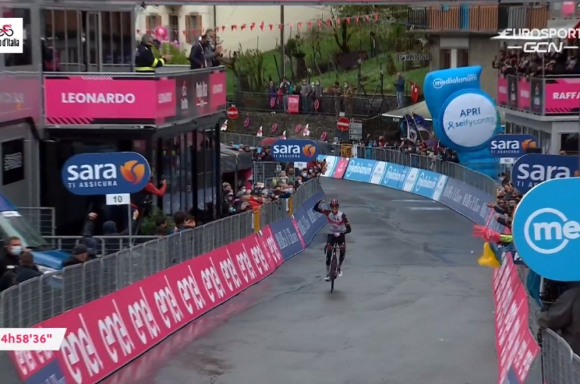 Tour d’Italie : vidéo du final de la 4ème étape