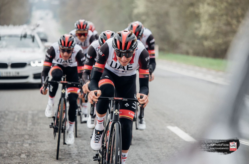 Tadej Pogacar au départ du Tour de Slovénie