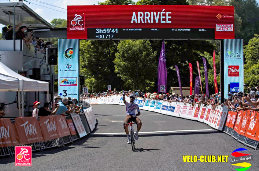 La Route d'Occitanie (2.1) - 1ère étape - Victoire de Vendrame