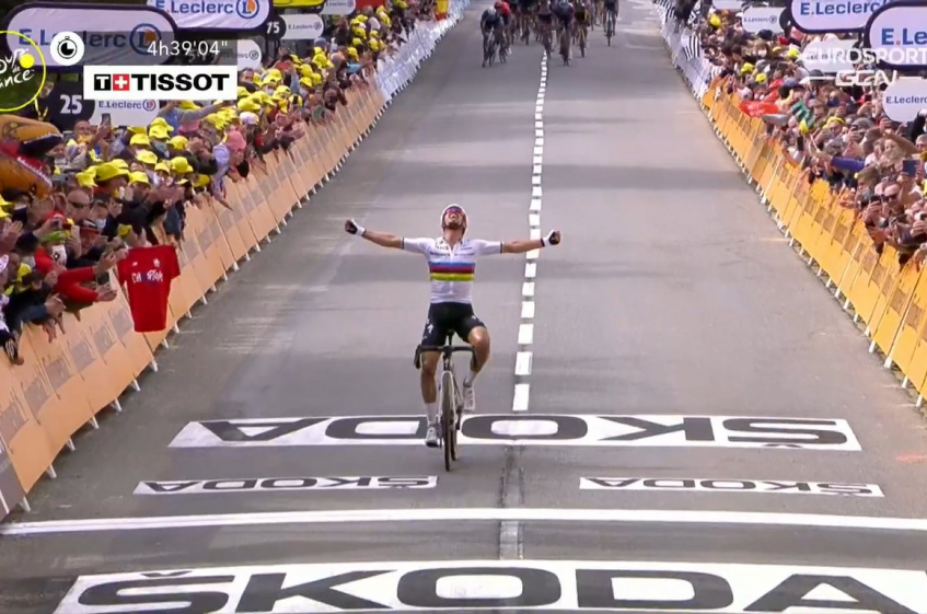 Tour de France (2.UWT) - 1ère étape - Victoire de Julian Alaphilippe