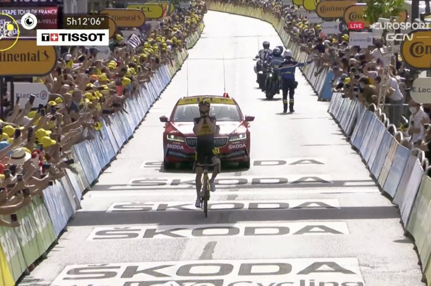 Tour de France (2.UWT) - 15ème étape - Victoire de Sepp Kuss