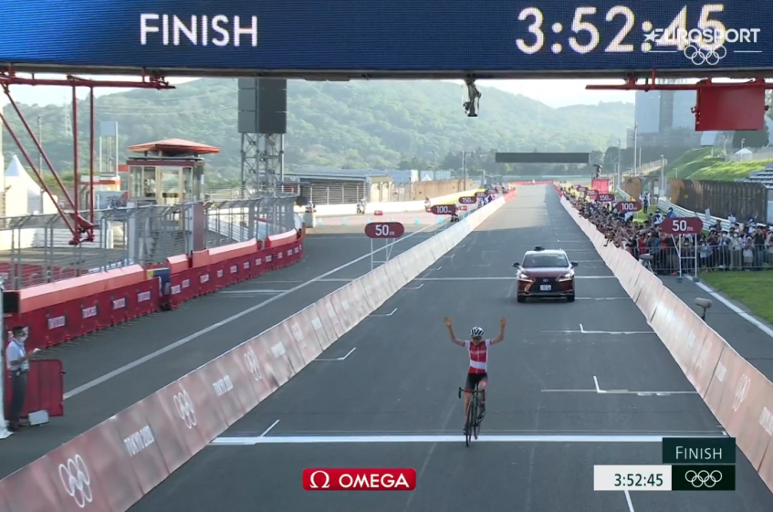 Jeux Olympiques (JO) - Kiesenhofer titrée